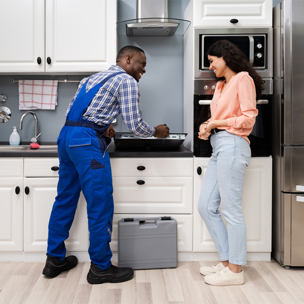 can you provide an estimate for cooktop repair before beginning any work in Tioga LA